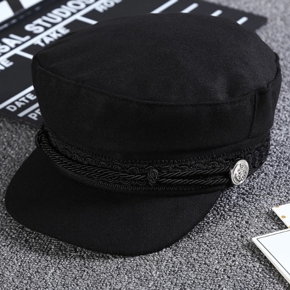 🔥BEST SELLER!🔥 Baker Boy Hat Embroidered Detail - Picture 4 of 7